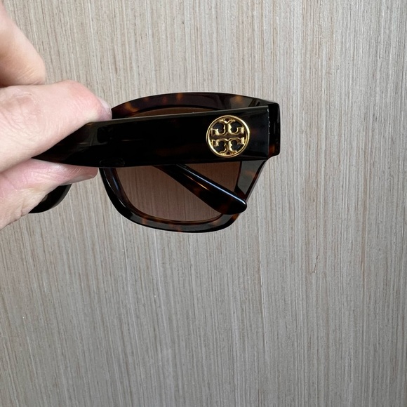 Tory Burch Tortoise Shell Sunglasses - Picture 2 of 3